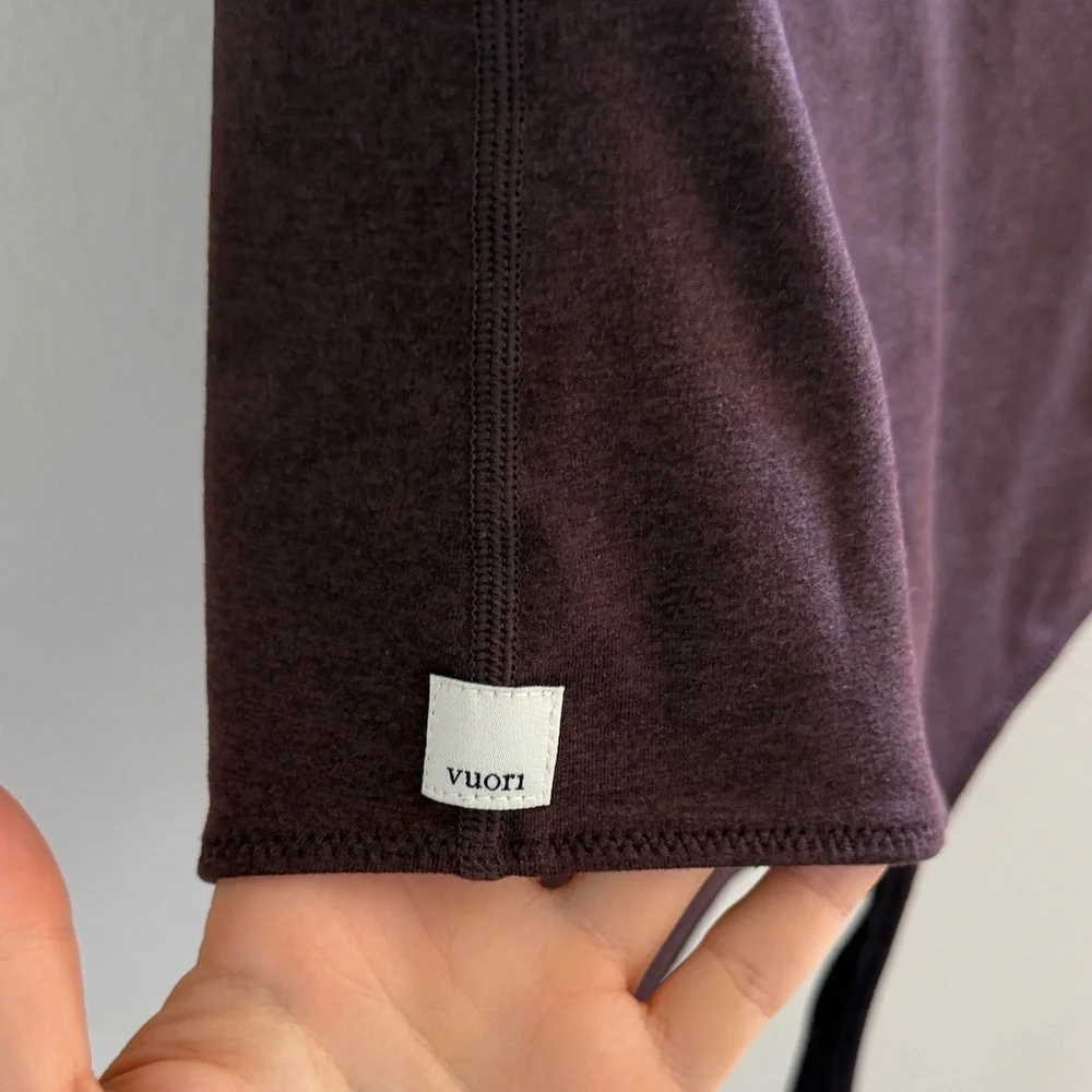 Vuori Halo Essential Bodysuit — Java Heather - Picture 6 of 8